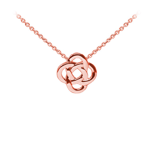 Wind & Fire Celtic Knot Sterling Silver Dainty Necklace
