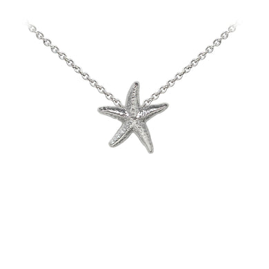 Wind & Fire Starfish Sterling Silver Dainty Necklace