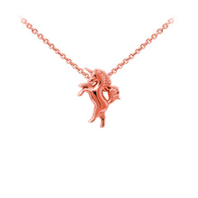 Load image into Gallery viewer, Wind &amp; Fire Unicorn Sterling Silver Dainty Necklace
