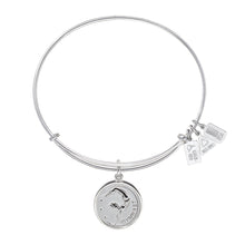Load image into Gallery viewer, Wind &amp; Fire Gymnast Charm Bangle
