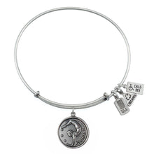 Load image into Gallery viewer, Wind &amp; Fire Gymnast Charm Bangle
