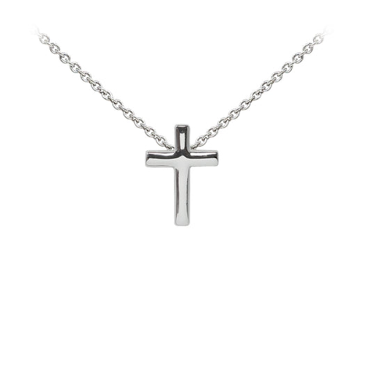 Wind & Fire Cross Sterling Silver Dainty Necklace