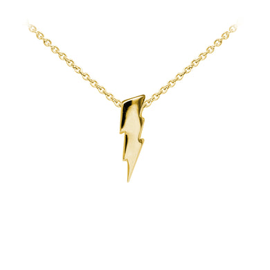 Wind & Fire Lightning Bolt Sterling Silver Dainty Necklace