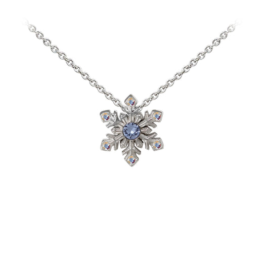 Enchanted Disney Fine Jewelry Elsa's Frozen 2 Created Opal and Diamond  Accent Snowflake Necklace | REEDS Jewelers