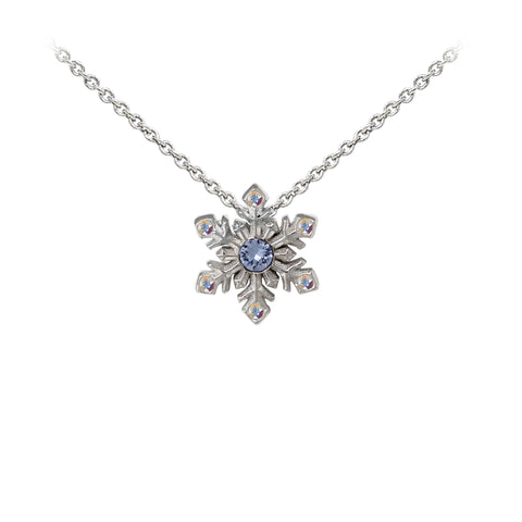 Buy Disney - Frozen - Olaf and Snowflake Necklace (Silver) Online Australia  — Minitopia