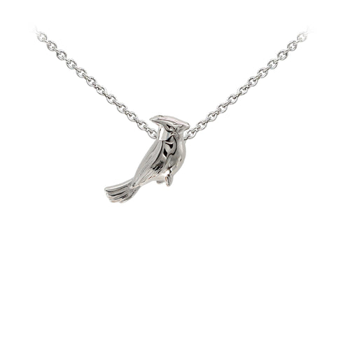 Wind & Fire Cardinal Sterling Silver Dainty Necklace