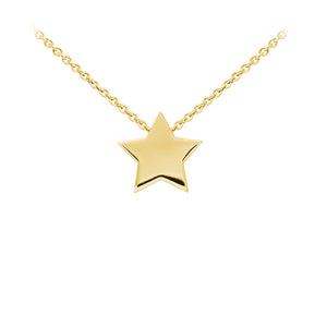 Wind & Fire Star Sterling Silver Dainty Necklace