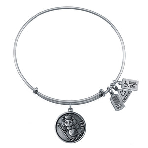 Wind & Fire Queen Bee Charm Bangle