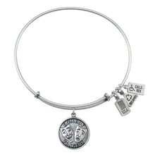 Load image into Gallery viewer, Wind &amp; Fire Comedy/Tragedy Charm Bangle
