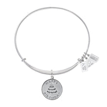 Load image into Gallery viewer, Wind &amp; Fire Happy Birthday Charm Bangle
