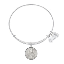 Load image into Gallery viewer, Wind &amp; Fire Number 1 Mom Charm Bangle
