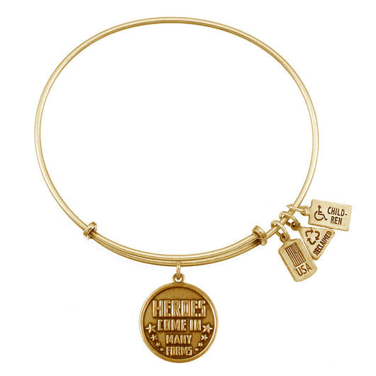 Wind & Fire Heroes Come in Many Forms Charm Bangle