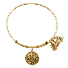 Load image into Gallery viewer, Wind &amp; Fire Namaste Charm Bangle
