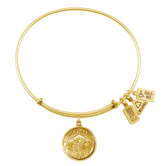 Portland Charm Wind & Fire Portland Bangle Bracelet