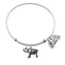 Load image into Gallery viewer, Wind &amp; Fire Elephant Charm Bangle
