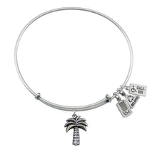 Load image into Gallery viewer, Wind &amp; Fire Palm Tree Charm Bangle
