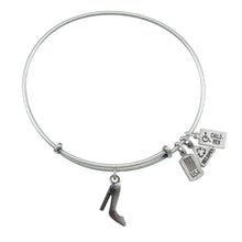 Load image into Gallery viewer, Wind &amp; Fire High Heel Charm Bangle

