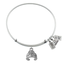 Load image into Gallery viewer, Wind &amp; Fire Tiara Charm Bangle
