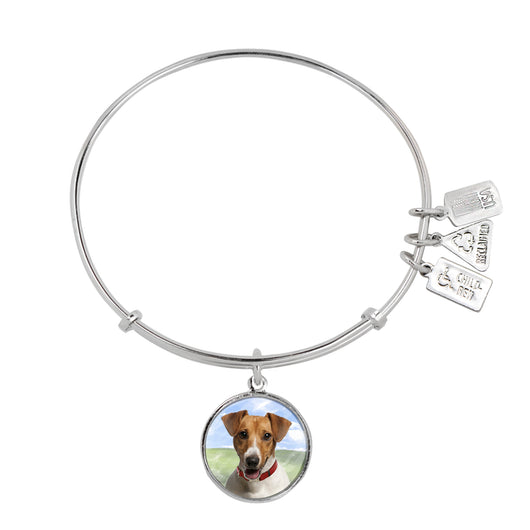 Wind & Fire Jack Russell Terrier Charm Bangle