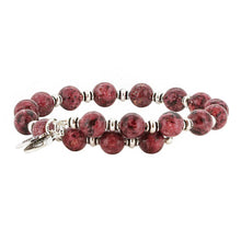 Load image into Gallery viewer, Wind &amp; Fire Rhodonite Wrap, 8mm
