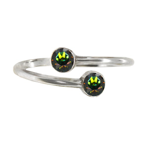 Wind & Fire EARTH Earth's Elements Sterling Silver Ring Wrap