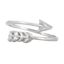 Load image into Gallery viewer, Arrow Sterling Silver Ring Wrap
