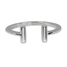 Load image into Gallery viewer, Wind &amp; Fire T Bar Sterling Silver Ring Wrap
